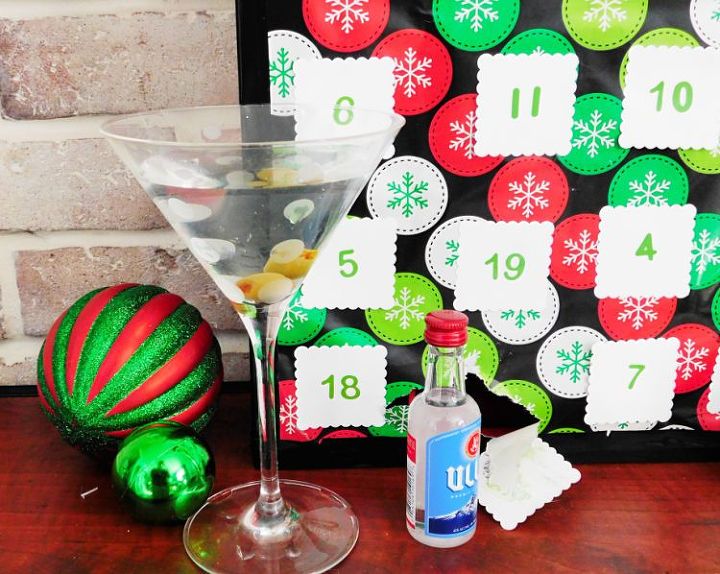 diy alcohol advent calendar