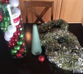 christmas ornament tree diy