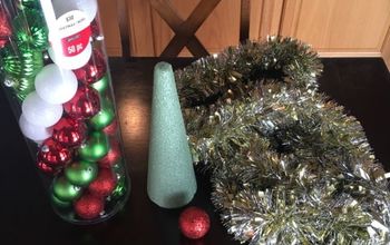 Árbol de adornos navideños DIY