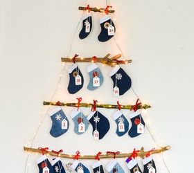 Denim Mini Stockings Advent Calendar
