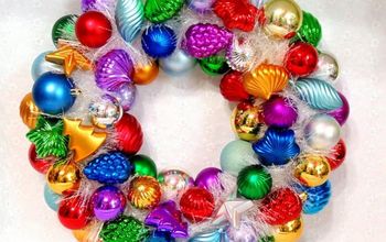 How to Create an Ornament Wreath With a Twist