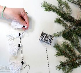 how to make the easiest diy tassel garland ever