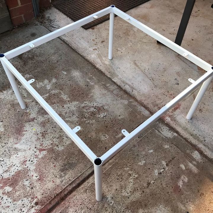 two tone decking coffee table