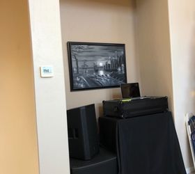 how can i build a fireplace in an alcove that we can remove