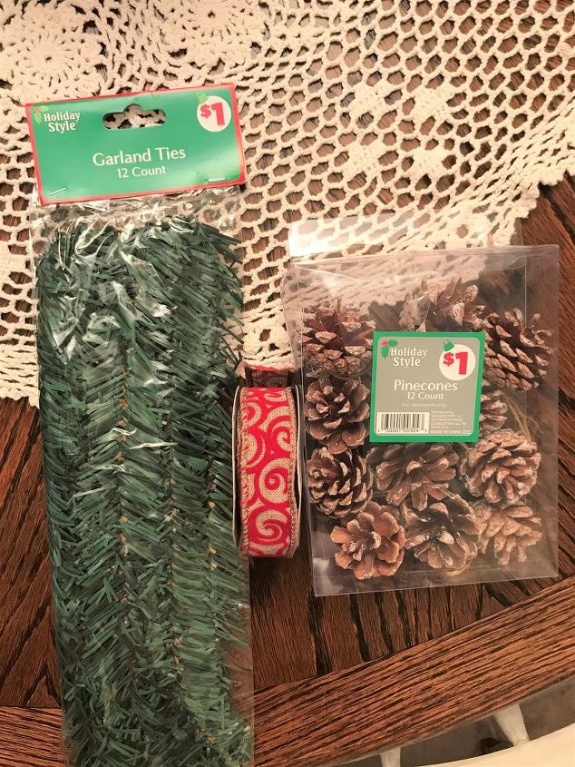mini wreaths for kitchen cabinets