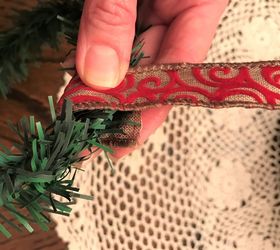mini wreaths for kitchen cabinets