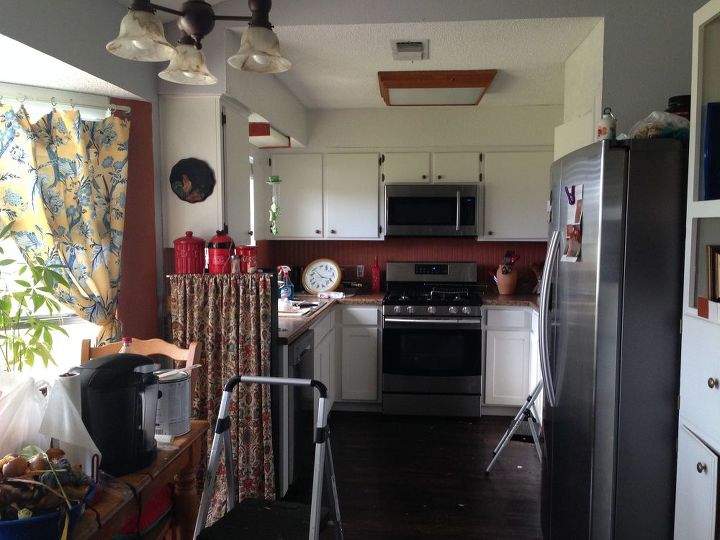 How Can I Make My Small Kitchen And Bay Window More User Friendly Q How Can My Small U Shaped Kitchen Bay Window Dining Be User Friendly