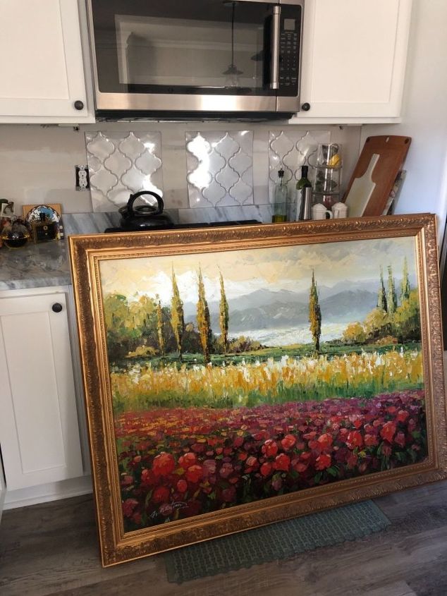 Frame Repaint How To Repaint A Large Picture Frame at Numbers Mcleod blog