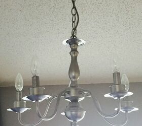 give your dated chandelier a classy new look