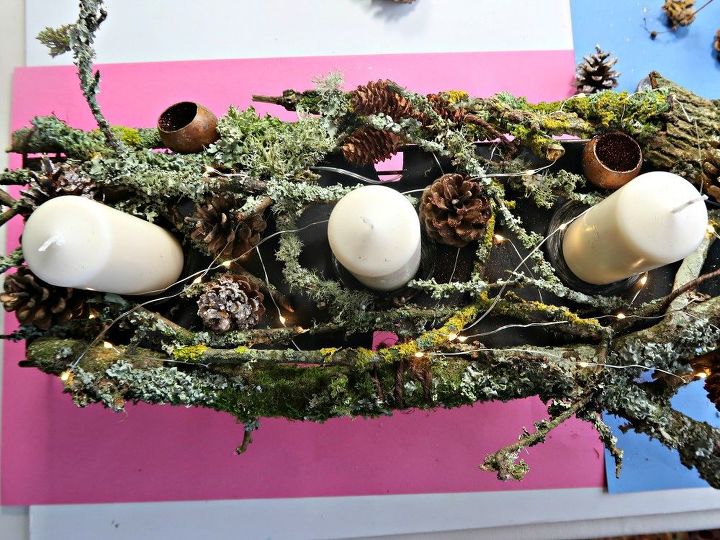 how to make a stunning woodland table decoration