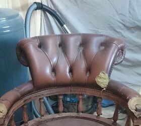 captains chair restored, Captains Chair Restored