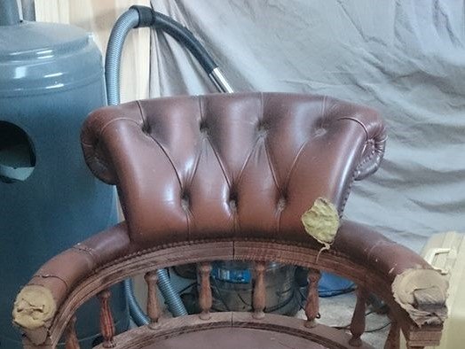 cadeira do capito restaurada, Cadeira de Capit es Restaurada