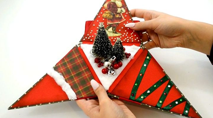 caja de explosin de rbol de navidad tarjeta de navidad 2018