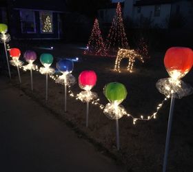 Holiday Yards - Halloween Ghosts and Christmas Lollipops