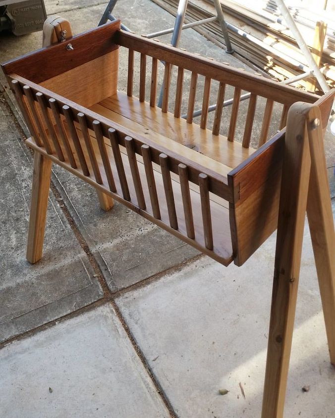 Baby wooden bassinet Clearance