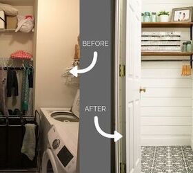 laundry room renovation reveal 9 step by step tutorials