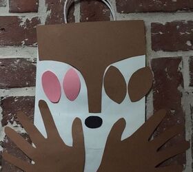 woodland animal gift bag