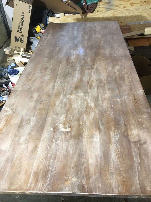 paint stain whitewash distress a farmhouse table by ana white