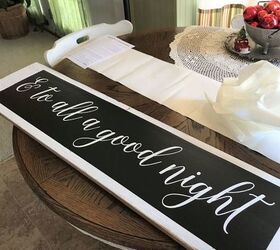 make your own painted holiday sign