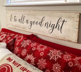 make your own painted holiday sign