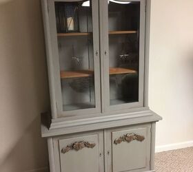 antique cabinet redo