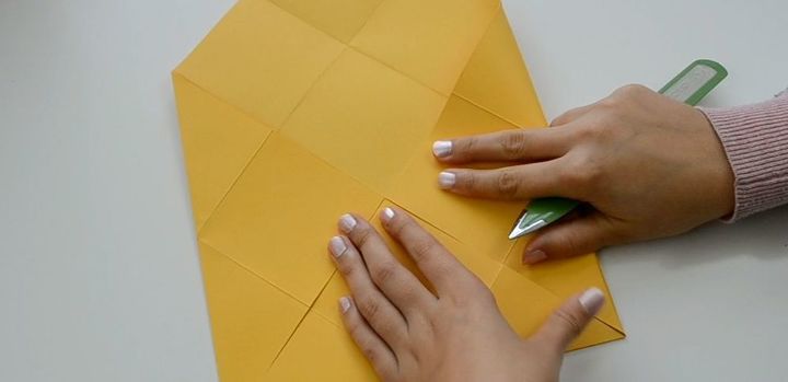 how to make a napkin fold card thank you card