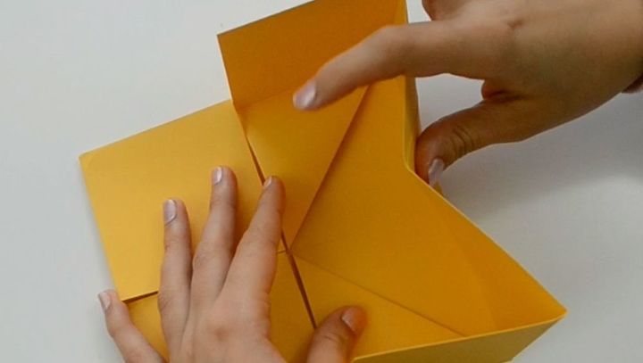 how to make a napkin fold card thank you card, Step 5
