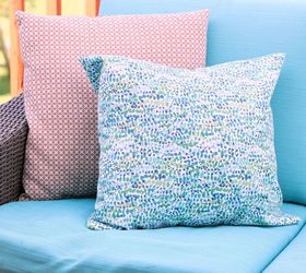 how to sew an outdoor pillow cover