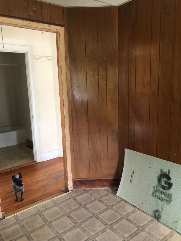 How To Paint Wood Paneling Open Up A Wall In A Small Living Room