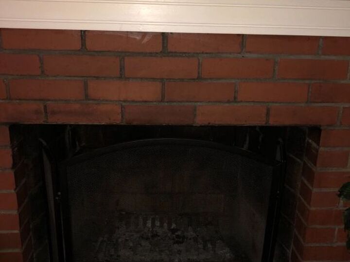 q cleaning brick prior to painting