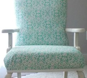 how to reupholster a chair in 5 easy steps, Upholstering An Antique Chair Terry Foster
