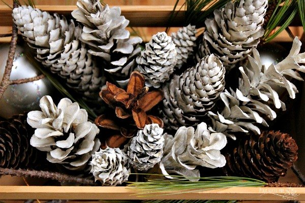 how to make bleached pinecones without bleach