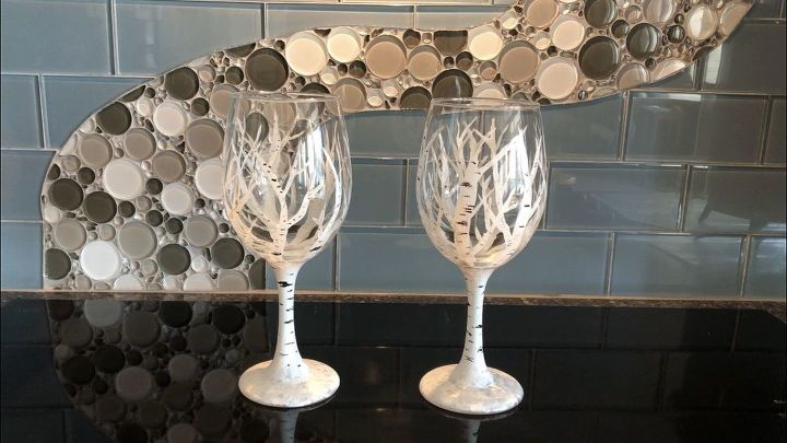 birch aspen wine glasses