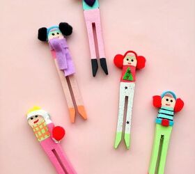 clothespin people ornaments
