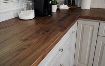 Gorgeous Wood Countertops Anybody Can DIY