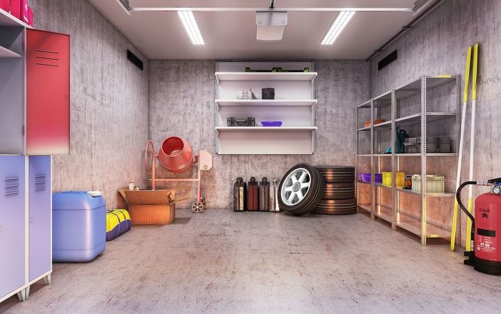 7 idias de armazenamento de garagem que voc pode usar agora, Solu es de armazenamento em garagem Shutterstock