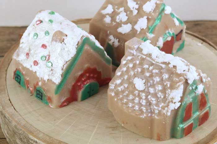 gingerbread house soaps