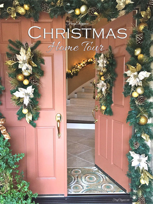 s it s beginning to look a lot like christmas, A Christmas Home Tour by FrugElegance