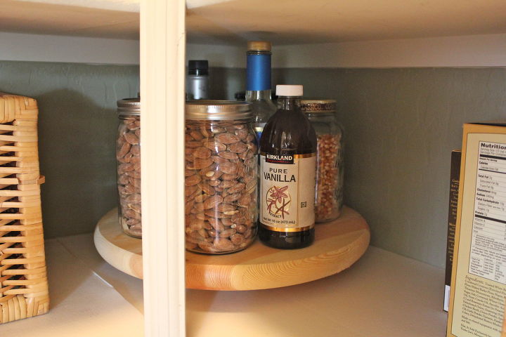 s 19 ways to organize your kitchen this new years, 11 Put a Lazy Susan in your pantry