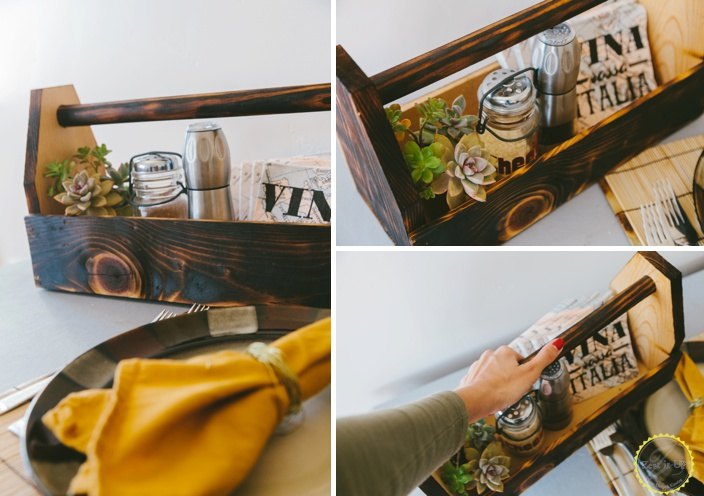 s 19 ways to organize your kitchen this new years, 17 Make a caddy for portable storage