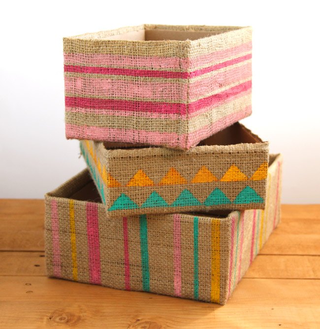 8 Ways To Turn Cardboard Boxes Into Beautiful Storage For Your