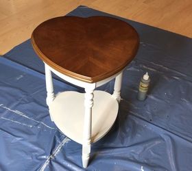 heart table upcycle