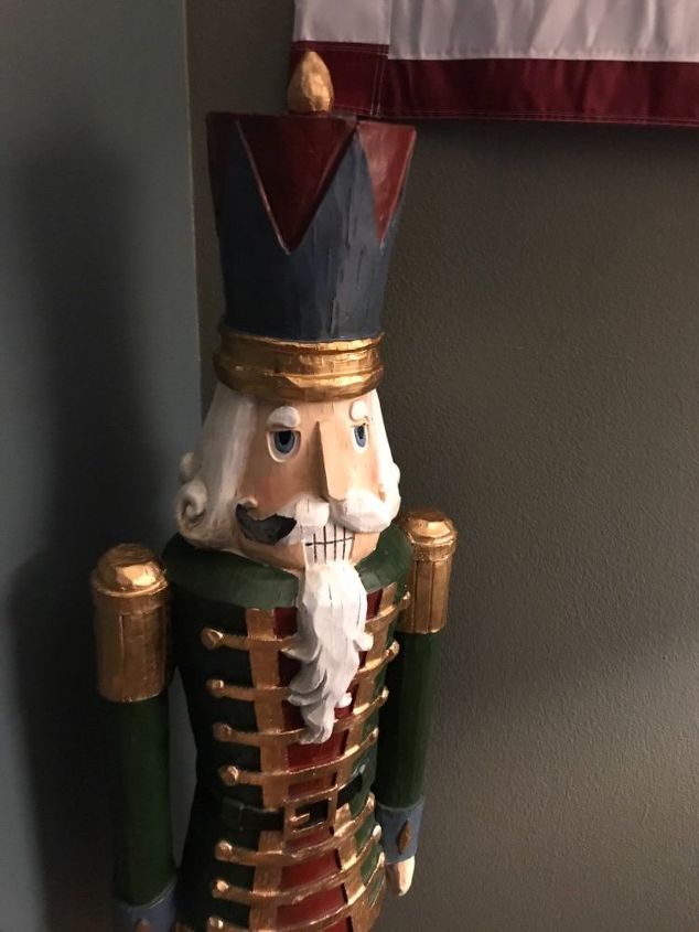 how can i repair my nutcracker that s missing half a mustache