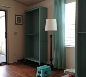 free paint gives new life to ikea hemnes bookcases, Two coats of paint