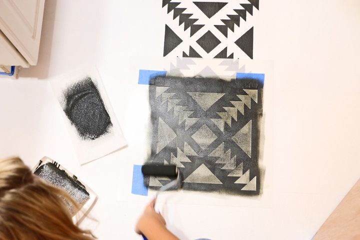 everything you need to stencil your tile floors for less