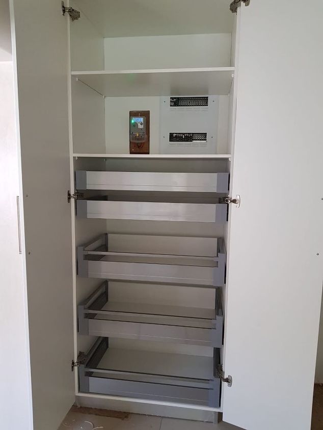 new kitchen project, Grocery cupboard