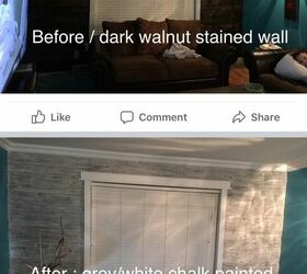 floor and wall make over using chalk paint