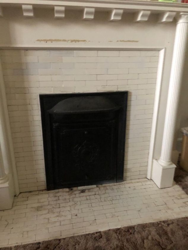 q paint this fireplace