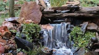 How To Build A Backyard Waterfall Up A Slope Hometalk