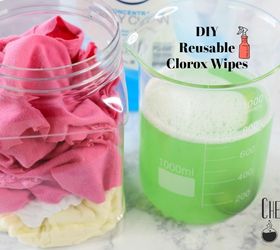 s our top cleaning tricks and hacks of 2018, DIY Reusable Clorox Wipes That REALLY Match